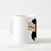 #1犬のパパのマグ コーヒーマグカップ (正面左)