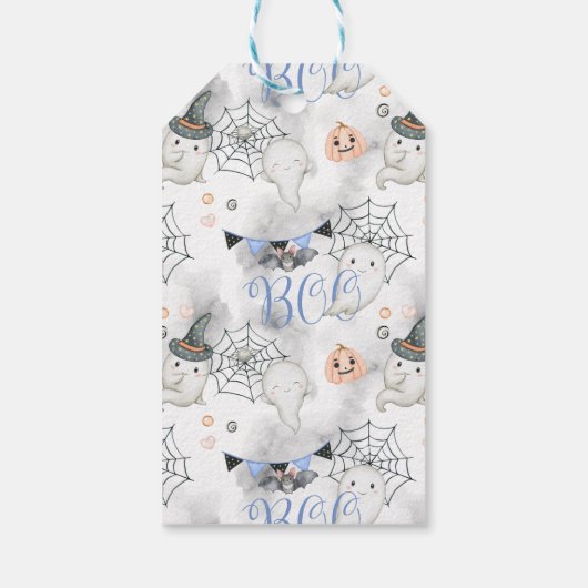 1男不気味子の最初の誕生日 ギフトタグ (裏面)