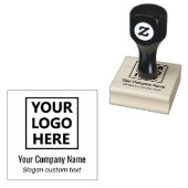 1画像2文字ロゴはこちら会社名スローガン ラバースタンプ (押印)