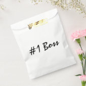 1番のボスのパーソナライズ フェイバーバッグ (封をした状態)