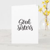 1番ハッピーバースデーへ*ソウルシスター* カード (黄色い花)