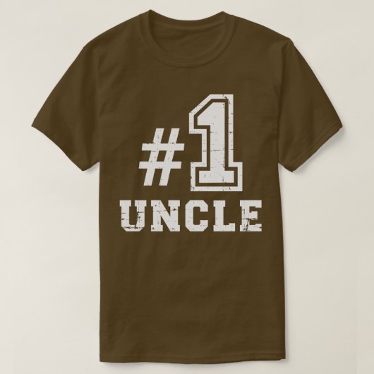 1番最高のの叔父 Tシャツ (デザイン正面)