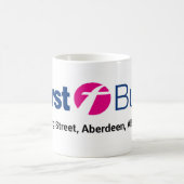 1番目のバスマグカップ コーヒーマグカップ (中央)