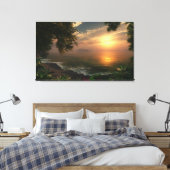 1番目のライト キャンバスプリント (インサイチュ (寝室))