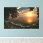 1番目のライト キャンバスプリント (インサイチュ (ウッドフロア))