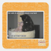 1番目のルーもしルu行く共有maベッド スクエアシール (正面)