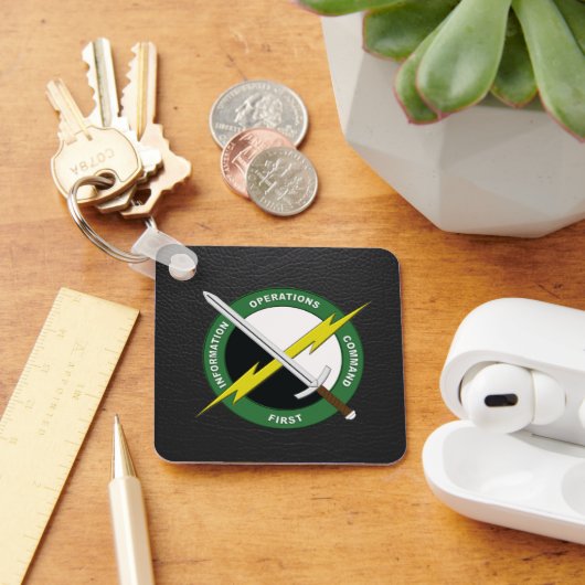 1番目の情報コマンドIO キーホルダー (デスク)