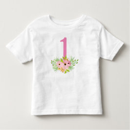 1番目の花 トドラーTシャツ