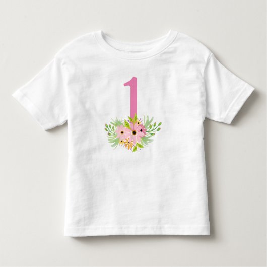 1番目の花 トドラーTシャツ (正面)