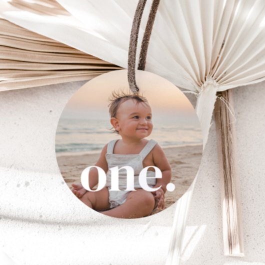 1番目の誕生日の写真 – 1 フェイバータグ