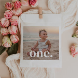 1番目の誕生日の写真 – 1 フェイバーバッグ