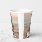 1番目の誕生日の写真 – 1 紙コップ (右)