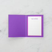 1番目の誕生日プリンセス番号1追加メッセージ カード (内部)