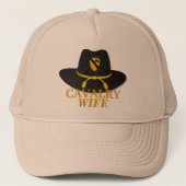 1番目の騎兵の分割妻ママ砦フードソンズ キャップ (正面)