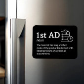 1番目のAD定義 – フィルムクルー3" x 4" Flex マグネット