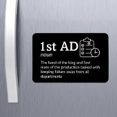 1番目のAD定義 – フィルムクルー4" x 6" Flex マグネット