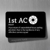 1番目のAD定義 – フィルムクルー4" x 6" Flex マグネット