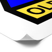 1番目のAD Old Ironsidesパッチ ポスター (角)