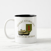 1番目のID砂漠の嵐の獣医 ツートーンマグカップ (左)