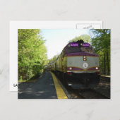 1番線に到着 ポストカード (正面/裏面)