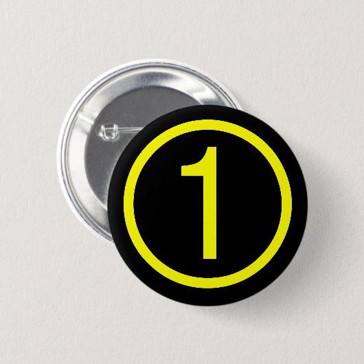 1番 缶バッジ (正面&裏面)