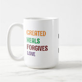 "1神1王の神が私を設計した"ラテマググ コーヒーマグカップ (左)