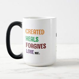 "1神1王の神が私を設計した"ラテマググ モーフィングマグカップ