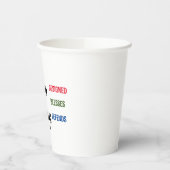 "1神1王の神が私を設計した"ラテマググ 紙コップ (左)