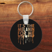 1私のメラニンのメラニン黒歴M キーホルダー (正面)