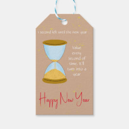 1秒離れ砂時計 ギフトタグ