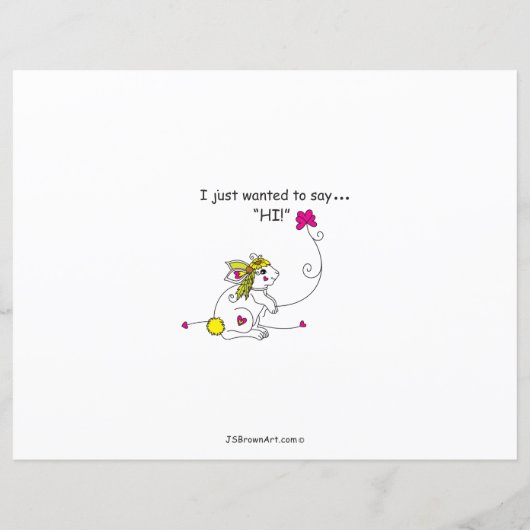 1種類のWord_Flat紙シート11インチx 8.5インチ (裏面)