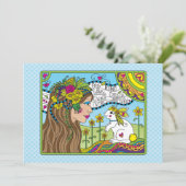 1種類Word_Flatカード7" x 5" (スタンド正面)