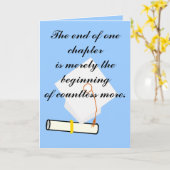 1章卒業カードの最後 カード (黄色い花)