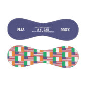 #1第1パパ父の日アイリッシュアメリカ国旗 野球ボール (パネル)