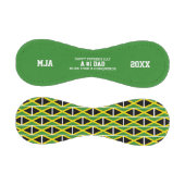 #1第1パパ父の日ジャマイカ国旗 野球ボール (パネル)