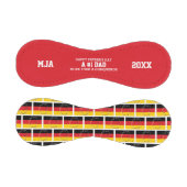 #1第1パパ父の日ドイツ国旗 野球ボール (パネル)