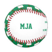 #1第1パパ父の日ナイジェリア国旗 野球ボール (正面左)