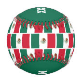 #1第1パパ父の日メキシコ国旗 野球ボール (裏面)