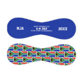 #1第1パパ父の日南アフリカ国旗 野球ボール (パネル)