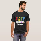1等分隊チーム1等分先生 Tシャツ (正面フル)