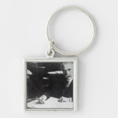 1管弦楽用総譜のエドワード・エルガー仕事 キーホルダー (正面)