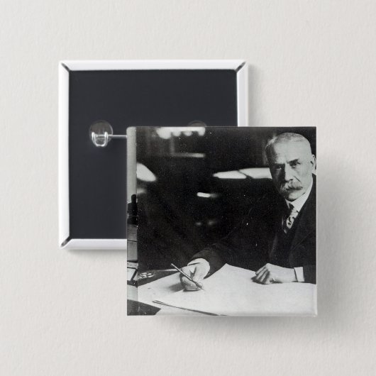 1管弦楽用総譜のエドワード・エルガー仕事 缶バッジ (正面&裏面)