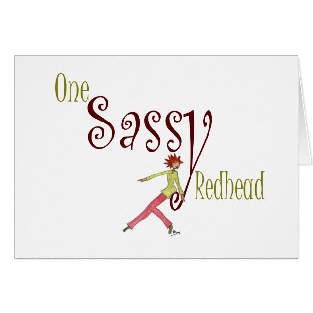 1粋な赤毛 (正面横)