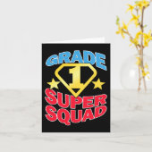 1級すごい分隊スーパーヒーロー先生チーム カード (黄色い花)