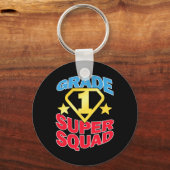 1級すごい分隊スーパーヒーロー先生チーム キーホルダー (裏面)