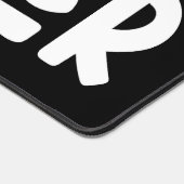 1級先生タイポグラフィデザインカスタム デスクマット (コーナー)