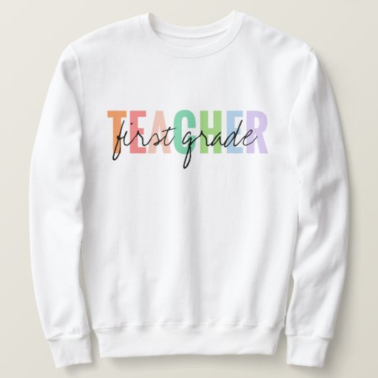 1級先生 ユニセックス スウェットシャツ (デザイン正面)