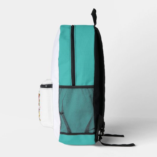 1級新学期 パーソナライズされた プリントバックパック (右)