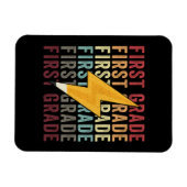 1級稲妻ボルト鉛筆1級 マグネット (横)