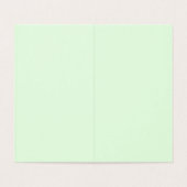 1紫の花ミニカード2x3.5水平 名刺 (内部フラット)